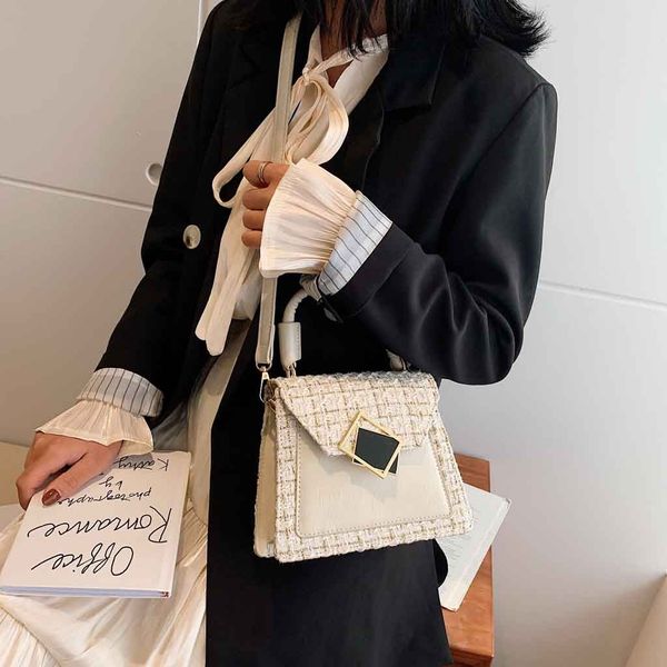 

women 2019 luxuryshoulder bag casual wool leather handbag messenger bag functional phone coin tote mujer