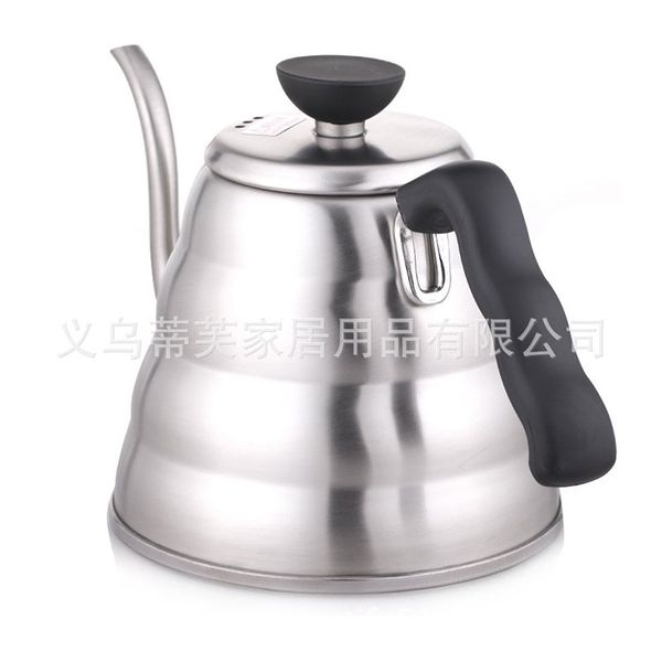 

Coffee Pots Kettle Stainless Steel 304 Long Mouth 1L Watering Cans ZX-A105 Hot Water Bottle Coffee Hand Punching Machine