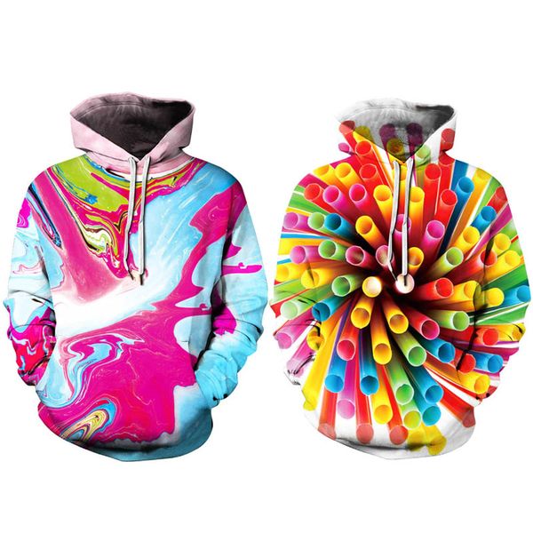 

new style men's designer hoodies stretch sweatshirts rap hip hop pullovers sportswear 3d printing clothing couples with s-xxxl 222, Black