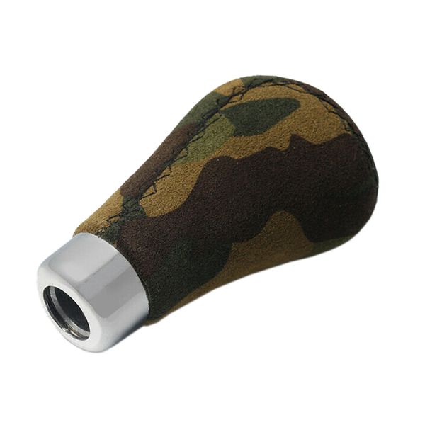 

camouflage car shifter gear stick knob head manual automatic 4 plastic adapters