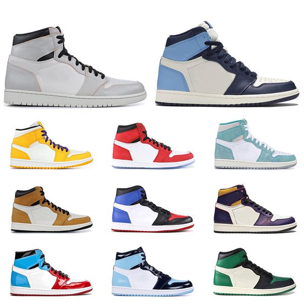 

новые мужские баскетбольные кроссовки 1с высокий топ fearless unc obsidian gym red top 3 court purple spiderman 1 модные спортивные кроссовк