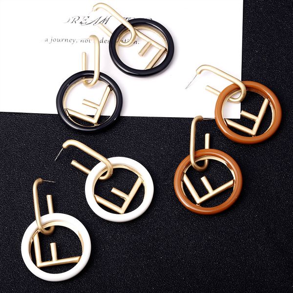 

s925 silver needle new f earrings charm female temperament personality wild long pin earrings simple big