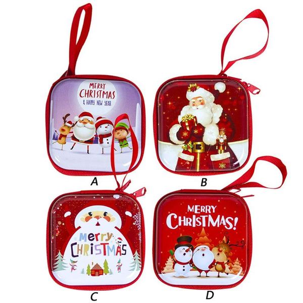 

мультфильм tinplate площадь xmas конфета кошелек монеты кошелек нового года по уходу за детьми подарки
