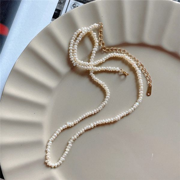

natural fresh water pearl necklaces&pendants for women authentic 925 sterling silver shell round bead pendant necklace