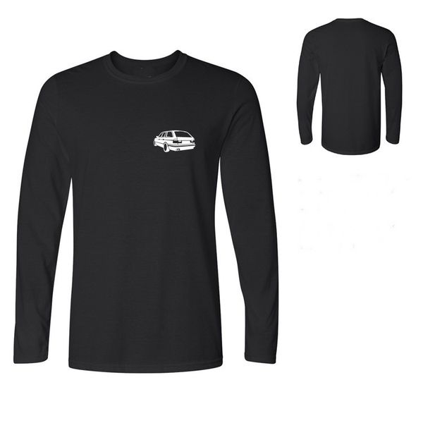 

male supercar funny car t shirts 5 series evolution men's long sleeve tee classic men cool e34/e36 t-shirt men's tees & polos, White;black