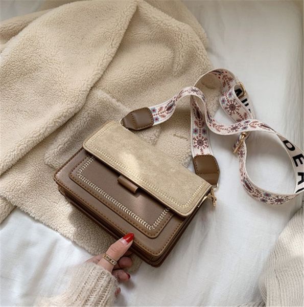 

designer luxury shoulder bag young girls' satchel fashion cross satchel small newset square korean retro broadband shoulder bag flowers