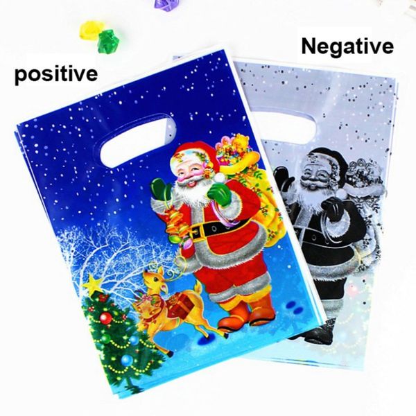 

high-quality non-toxic thicken christmas gift fashion plastic handbag shopping clothing cosmetic storage bag
