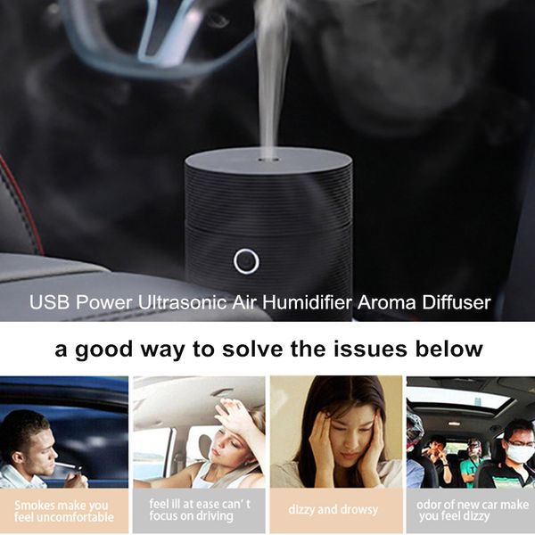

автомобильный usb электрический аромат воздуха диффузор вуд ультразвуковой увлажнитель воздуха эфирное масло прохладный туман maker для дома