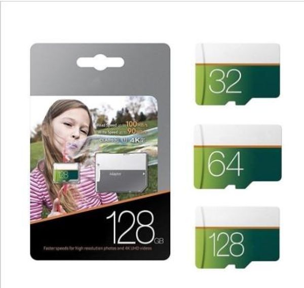 

64gb 32gb 16gb microsdxc uhs-i card class 10 u3 micro sd tf memory card with adapter faster speeds with package bang