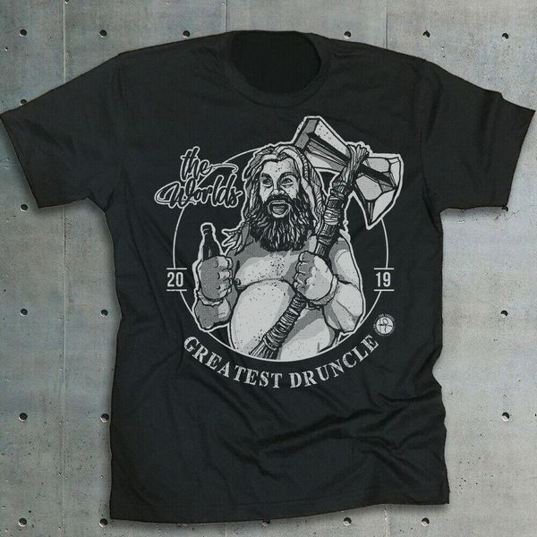 

fat thor druncle t-shirt i love you 3000 endgame tee tony stark, White;black