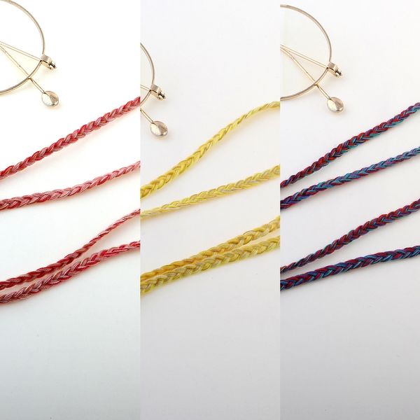 

rope practical belt and lanyard nonskid chain glasses glasses anti-slip chain color lanyard, Blue