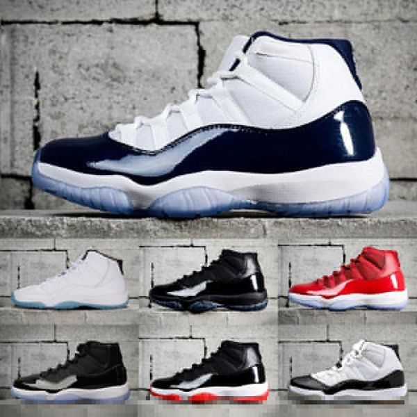 

2019 bred 11 concord high 45 xi 11s cap and gown men ritro basketball shoes prm heiress space jams women mens sports sneakers 36-47