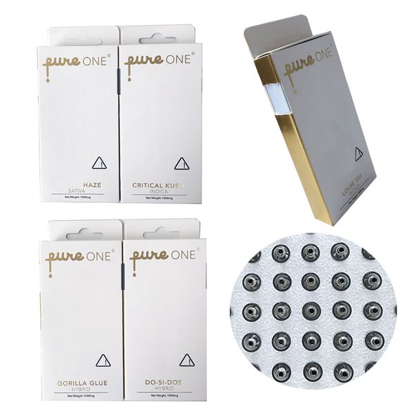 

Новый Pure One Vape Картриджи Упаковка 0,8 мл 1мли Керамическая Coil Пусто Телеги густого масла Dab Воск испаритель Форсунка 510 темы