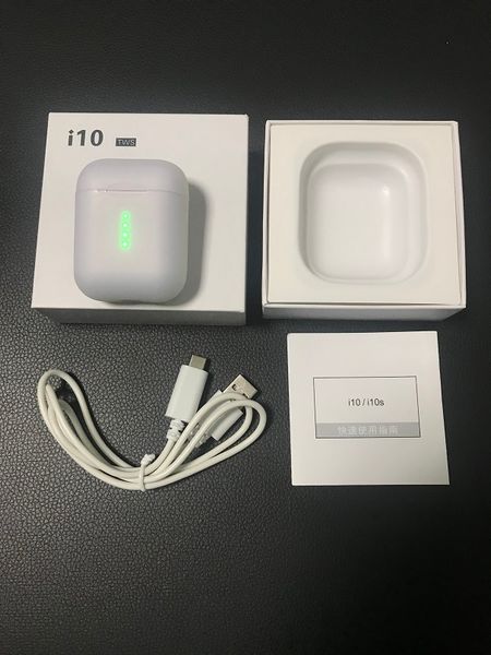 

Новый Bluetooth 5.0 Беспроводная i10 tws Наушники с сенсорным управлением Двойной мини-наушники микрофон для Samsung Android Xiaomi iPhone
