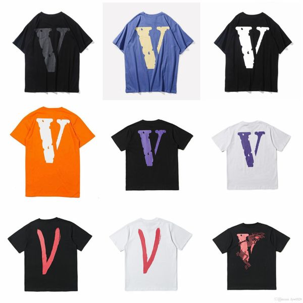 

vlone vlone men лето screwhead футболка мужчины женщины череп футболка harajuku футболка хип-хоп уличная марка летняя хлопчатобумажная одежд, White;black