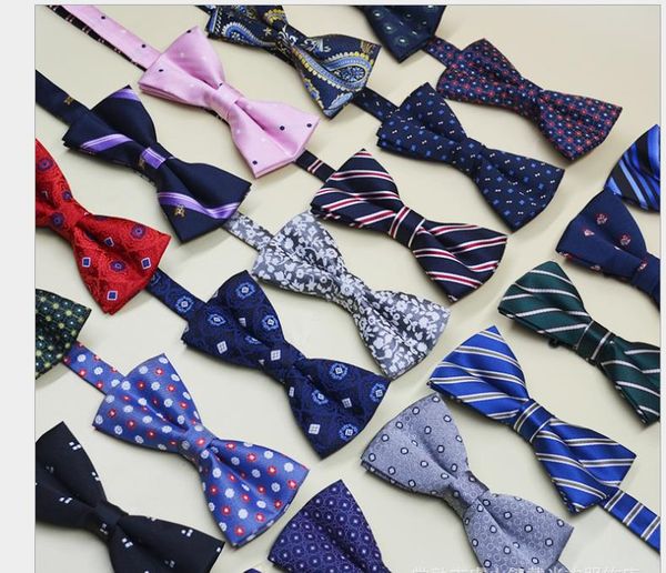 

british 2400 needles south korean silk men's native tie men's banquet wedding fashion bow, Blue;purple