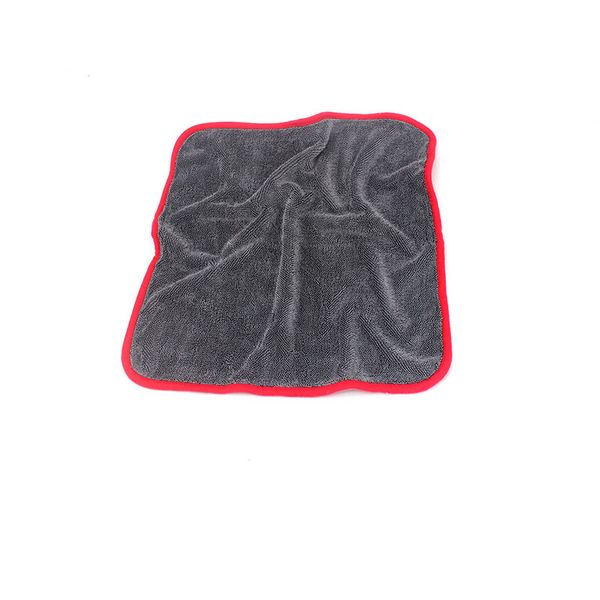 

600gsm40x40cm long twis microfiber towel car wash cloth car cleaning tool detailing drying towel thick polished super abso