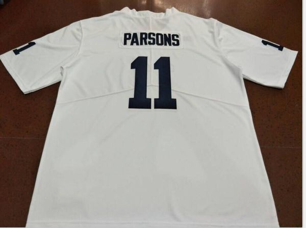

custom men youth women penn state nittany lionss #11 m. parsons football jersey size s-6xl or custom any name or number jersey, Black