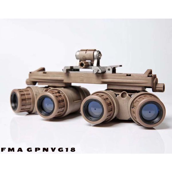 

fma new tactical gpnvg18-anvis cag version night vision goggles nvg dummy model tan tb1289-a