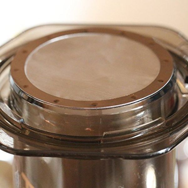 

2 coffee metal filter - reusable stainless steel filter for aeropress coffee maker