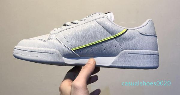 

2019 powerphase calabasas continental 80 rascal leather kanye west casual grey og core black triple white men women fashion shoe 36-44 c20