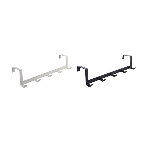 

1 pc wall hook iron punch coat hook traceless door for clothes coats