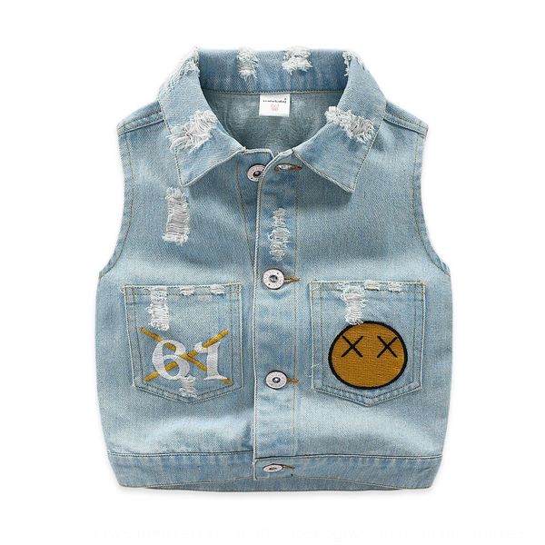 

boy's clothing vest autumn 2020 fashionable children's wear all-match baby's outside children's denim vest, Camo
