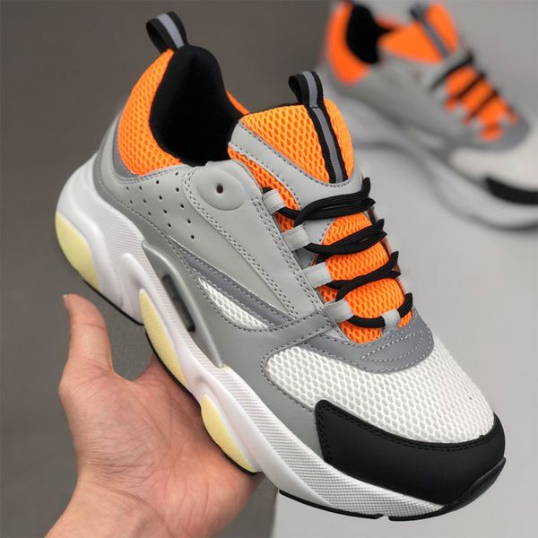 

designer shoes women men suede oblique b25 runner sneaker luxe fashion sports speed trainers luxury platform sneakers online, Black