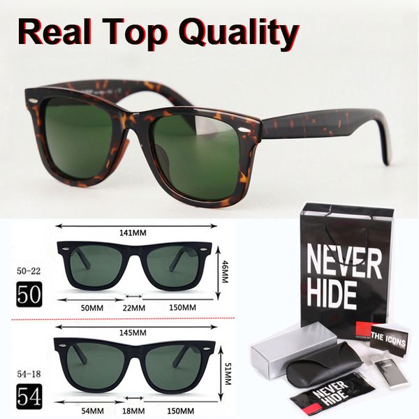 

16 colors 50/54mm polarized brand sunglasses men women plank frame polaroid lens with original box, accessories, everything, White;black