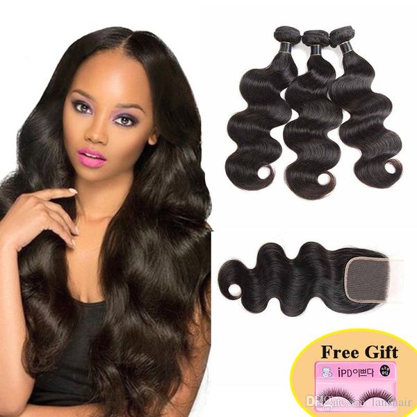 2019 Wholesale Price Brazilian Virgin Hair Body Wave 3 Bundles With 13