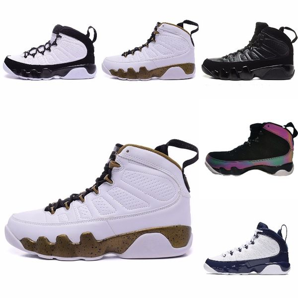 

9 9s dream it do it unc mop melo mens basketball shoes la og space jam men bred 2010 release sports sneakers designer size 7-13