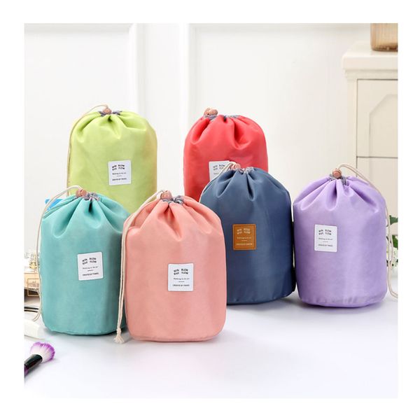 

cosmetic bag travel large capacity suit wash outdoor waterproof storage bag cylinder wash