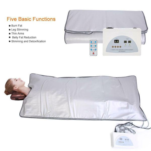 

model fir sauna far infrared body slimming sauna blanket slimming machine heating therapy slim fat spa weight loss body