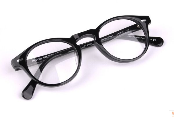 

wholesale- clear glasses frame women ov 5186 eyes gafas with original case ov5186, Silver