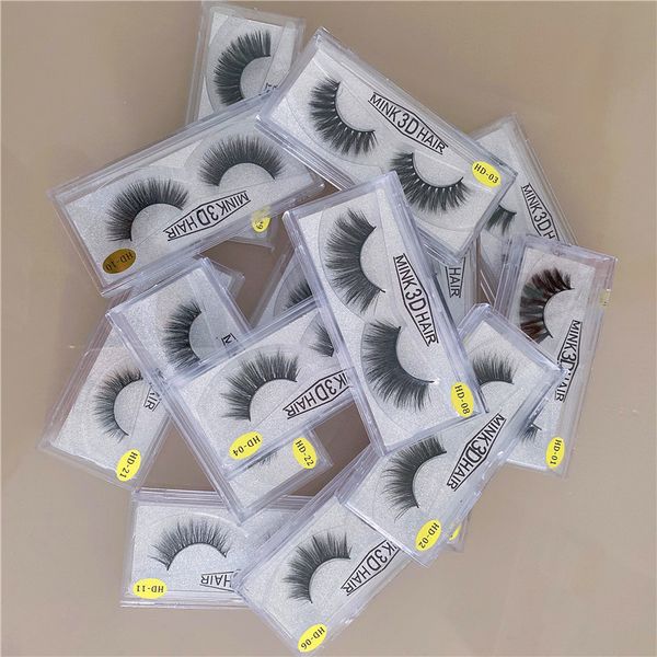 

15style 3d mink hair fake eyelash mink hair false eyelashes natural extension fake eyelashes false lashes
