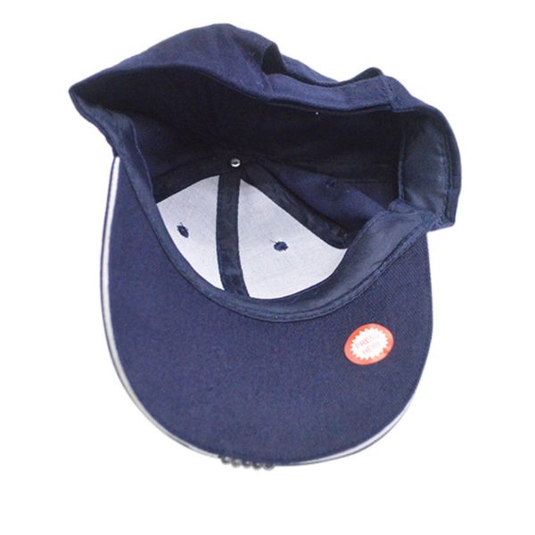 

led flashlight fishing hat hiking caps night walking cycling hunting hats l2 sport baseball caps, Black;white
