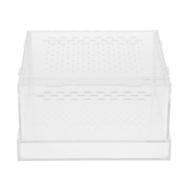 

durable acrylic pet reptiles worm lizards breeding box clear tanks