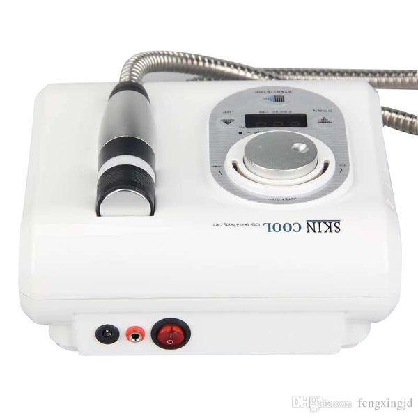 

2019 new 2 in 1 cryo no needle electroporation meso mesotherapy skin cool & facial anti aging skin care beauty machine, Black;white