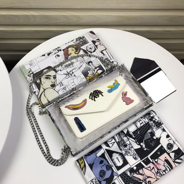 

handbags plain cartoon women messenger bag patchwork letter genuine leather zipper casual bag pure color