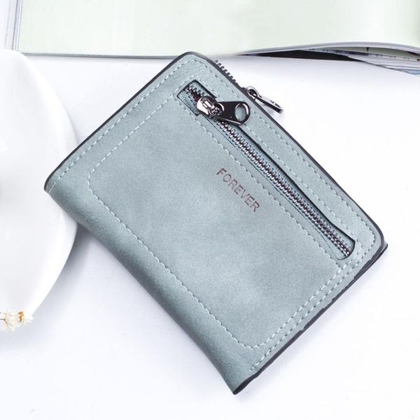 

women simple solid color zipper coin purse short wallet card holders handbag ladies wallet coin purse small mini card holder, Red;black