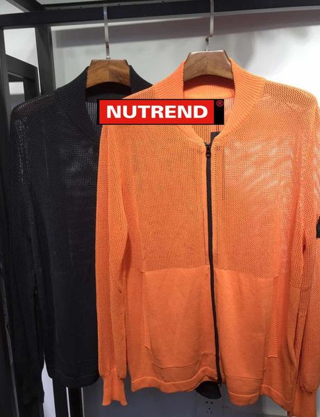 

men's designer coats luxury couple zipper bf style mesh tide brand casual couple armband logo logo wide jacket, Black;brown