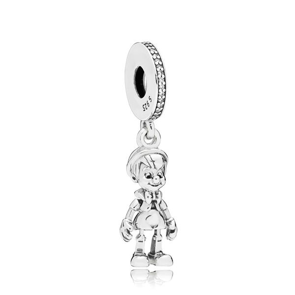 

новый 100% серебро 925 новый 1: 1 797489cz кулон мигает из бисера оригинальные свадебные женщины подарок ювелирные подарки, Black
