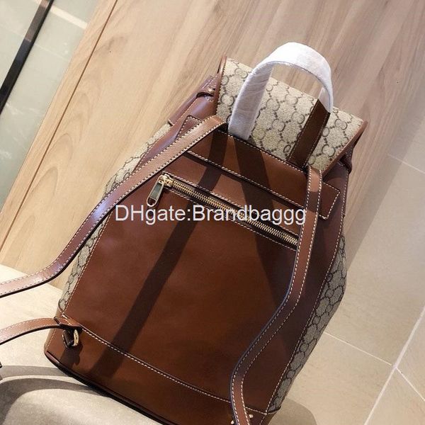 

2020 fashion women backpack handbags purses shoulder bags adjustable leather string flap internal zipper canvas travel bag