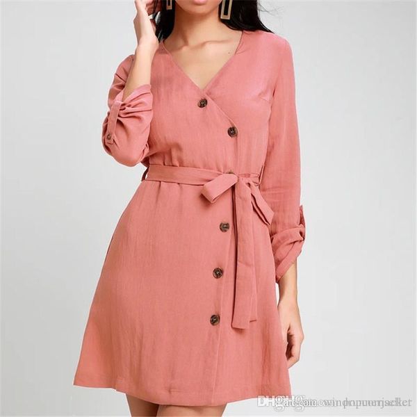 

мода женщин конструктора юбки рубашки французский elegant высокой талией v шеи узелок шифон дамы комфортная блузы женщины одежда, Black;gray