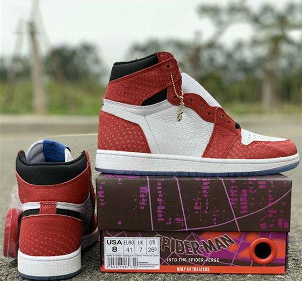 

1 high og chicago crystal 1s gym red spider man blue-black white-p basketball shoes sports sneakers