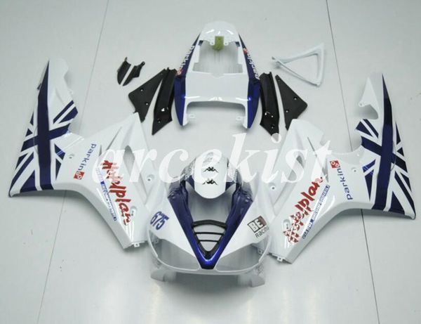 

новый abs литья под давлением для мотоциклов обтекатели комплекты fit для triumph daytona 675r 675 2006 2007 2008 06 07 08 белый синий