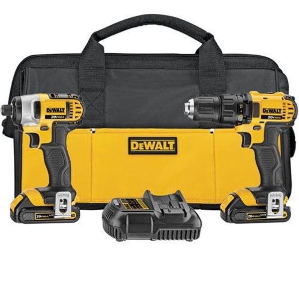 

Dewalt drill driver et dck280c2r 20v max 1 5 ah cordle lithium ion 1 2