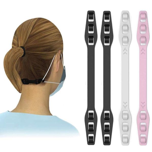 

25 # 4pcs third gear adjustable anti-slip mask ear grips extension hook face masks buckle holder accessories maske extension