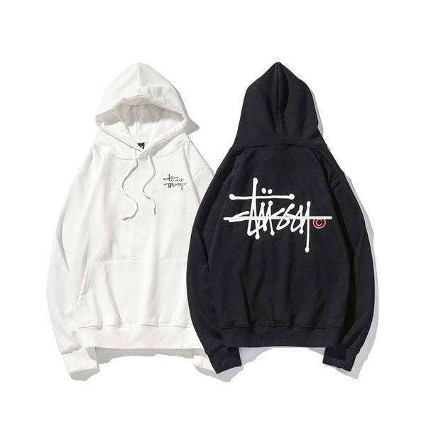 

brand mens hoodie luxury men hoodies european american street hip hop designer hooded sweater stamping outdoor sweatshirt, Black