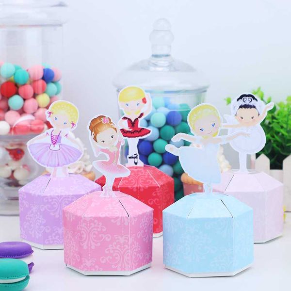 

ballerinas ballet favor box candy box gift birthday party supplies party bags invitations hanging decor cake er banner